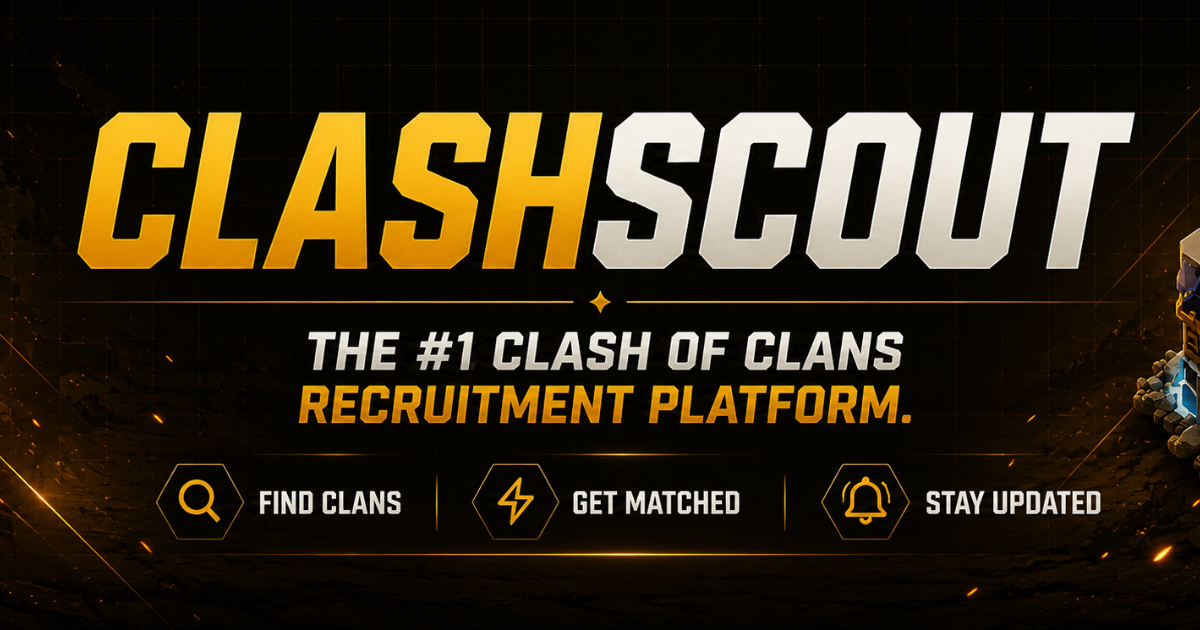 Leaderboards — Top CoC Clans & Players | ClashScout